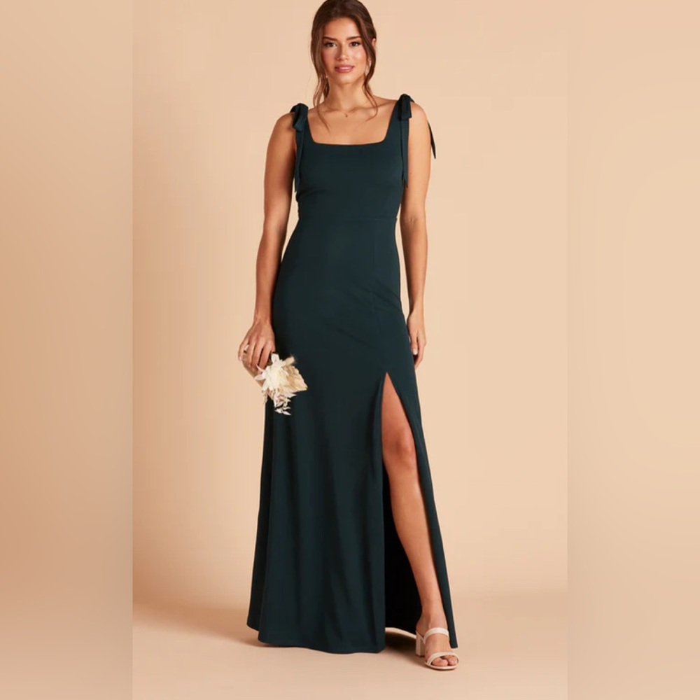 Birdy Grey Alex Convertible Dress in Emerald Crepe